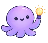 Class 2 mascot with idea